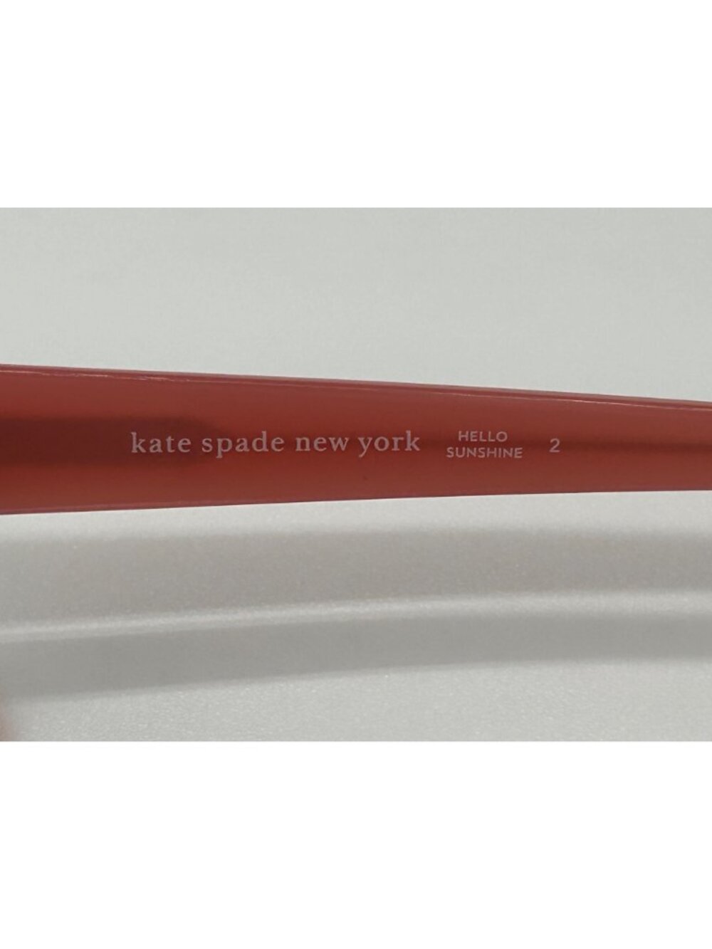 Kate Spade New York Women's Sunglasses Cat-Eye Tortoise Blush Hello Sunshine - Picture 3 of 6